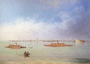 John Gadsby Chapman Charleston Bay and City oil painting picture wholesale
